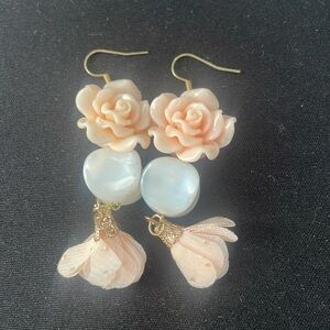 Flower earrings